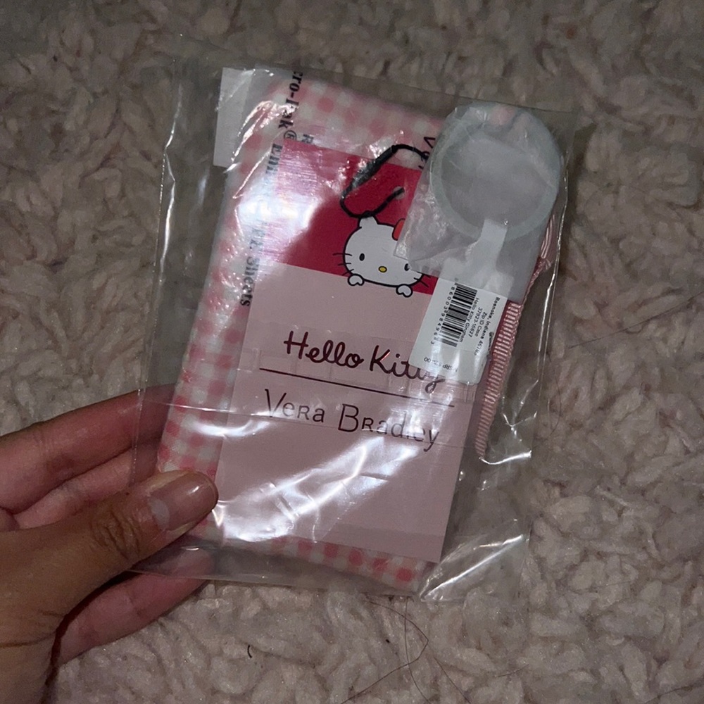 Vera Bradley Hello Kitty Zip ID Case